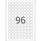 Universaletiketten Herma 4386 - Miniaturansicht