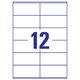 Universaletiketten Zweckform 3424-200 - Miniaturansicht