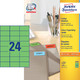 Farbige Etiketten Zweckform - Miniaturansicht