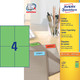 Farbige Etiketten Zweckform - Miniaturansicht