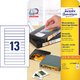 Video-Etiketten Zweckform L4746REV-25 - Miniaturansicht