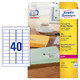 Folienetiketten Zweckform L4770-25 - Miniaturansicht
