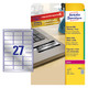 Typenschildetiketten Zweckform L6011-8 - Miniaturansicht