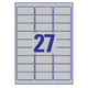 Typenschildetiketten Zweckform L6011-8 - Miniaturansicht