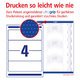 Rückenschilder Zweckform L6061-100 - Miniaturansicht